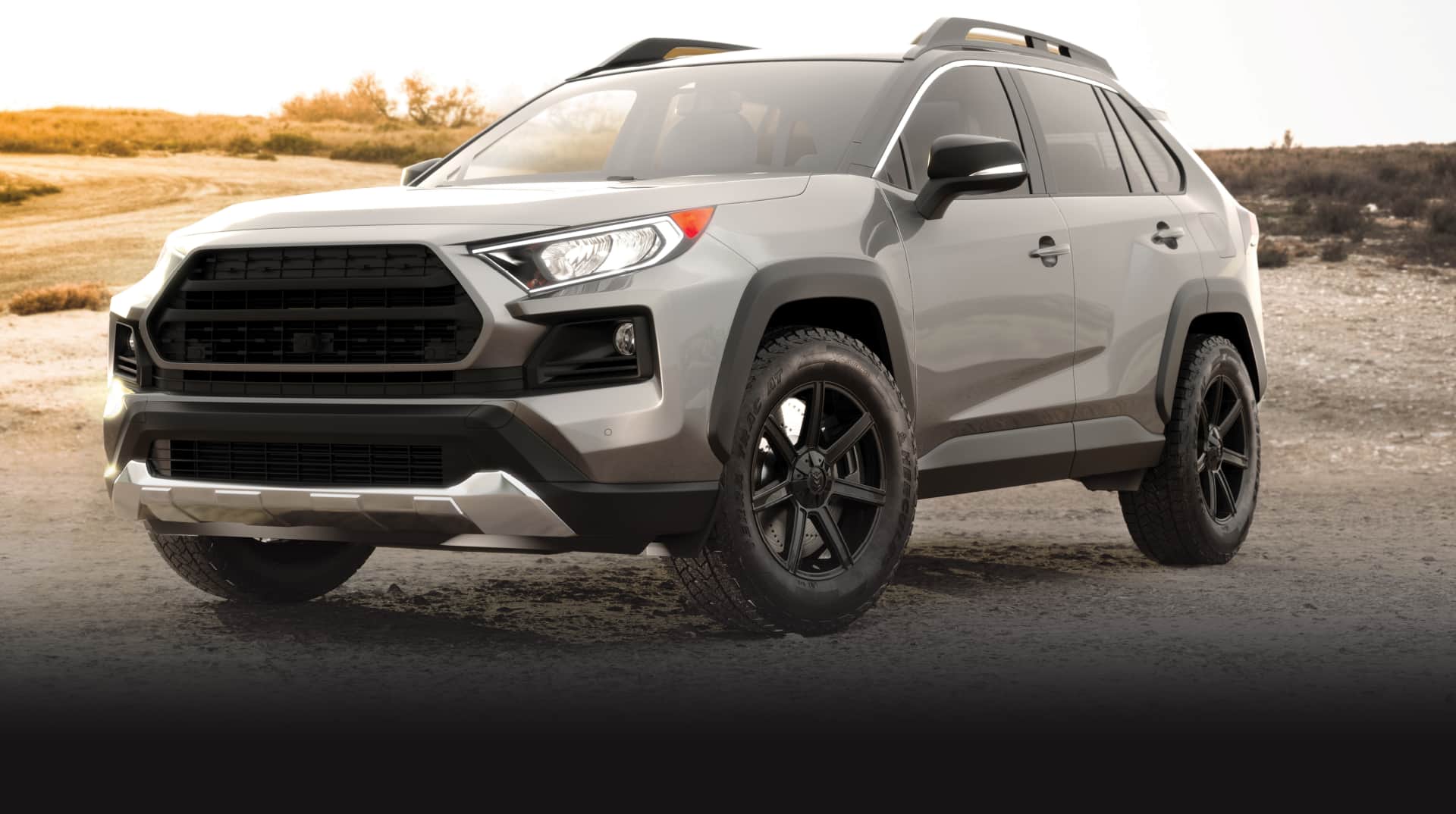 image showing a Toyota Rav 4 with Hercules Tire TerraTrac® AT X-Journey tires installed